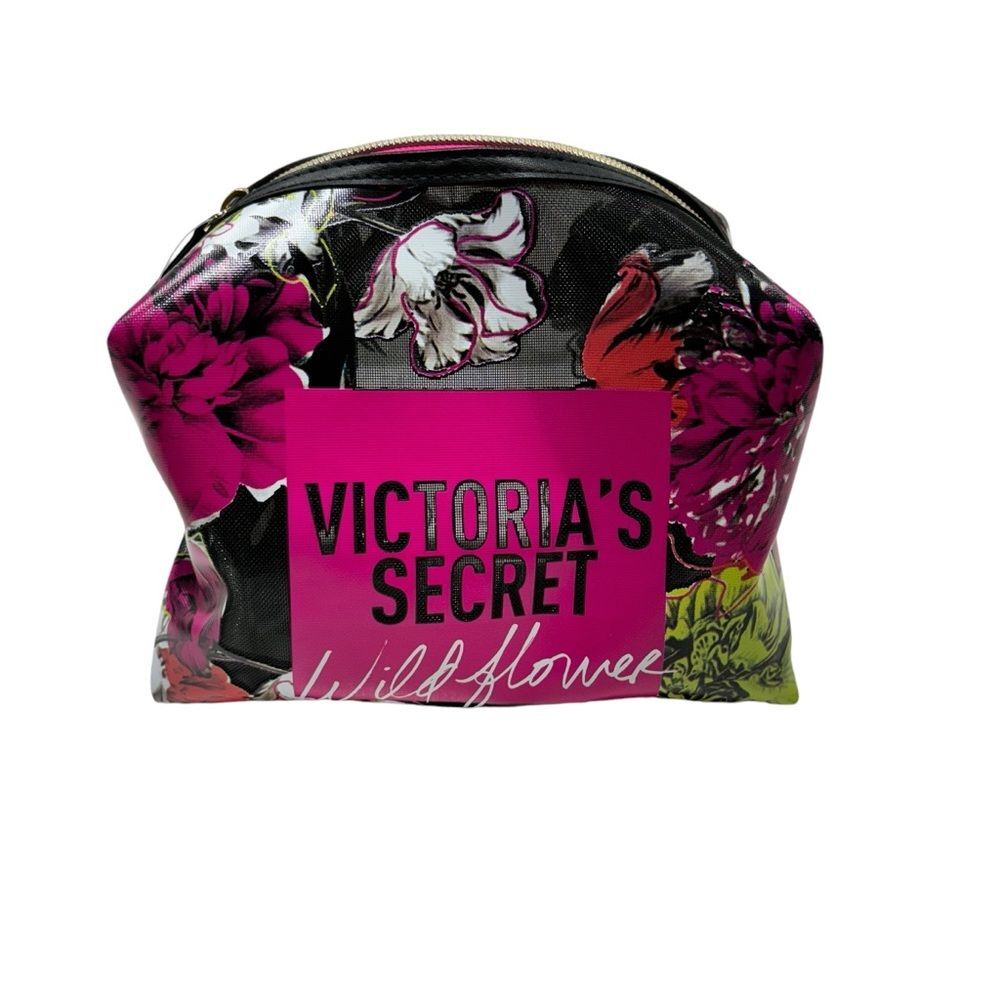VICTORIA SECRET Makeup bag WILDFLOWER NWT
